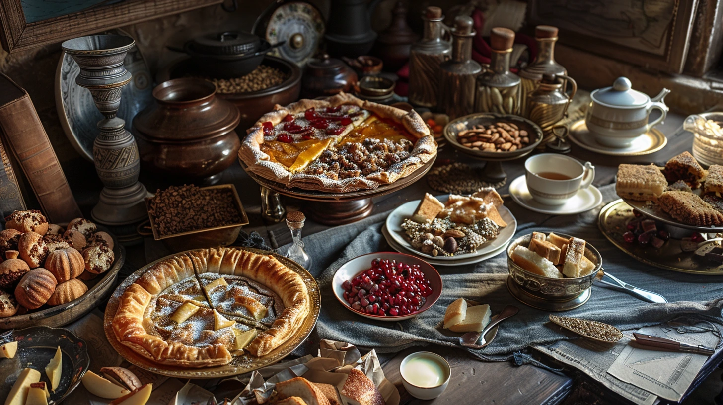 A History of Sugar, Desserts and Celebration Food