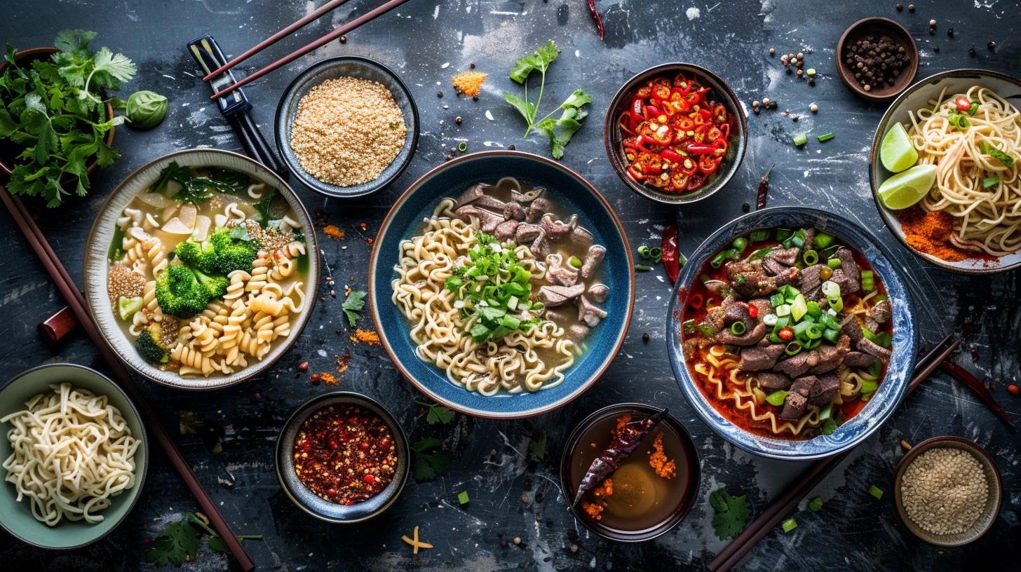 Noodles, Pasta and Broths: How the World Builds a Bowl