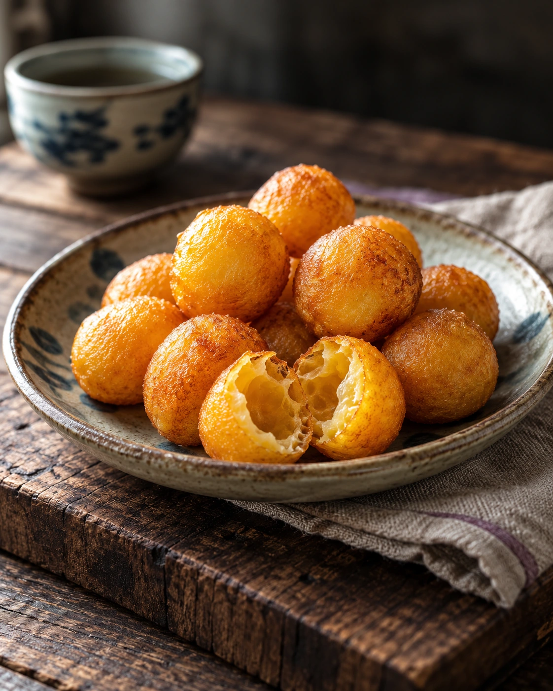Taiwanese Sweet Potato Balls