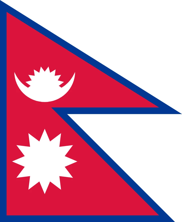 Flag for Nepalese