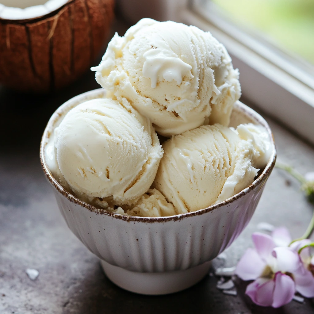 Coconut Ice Cream