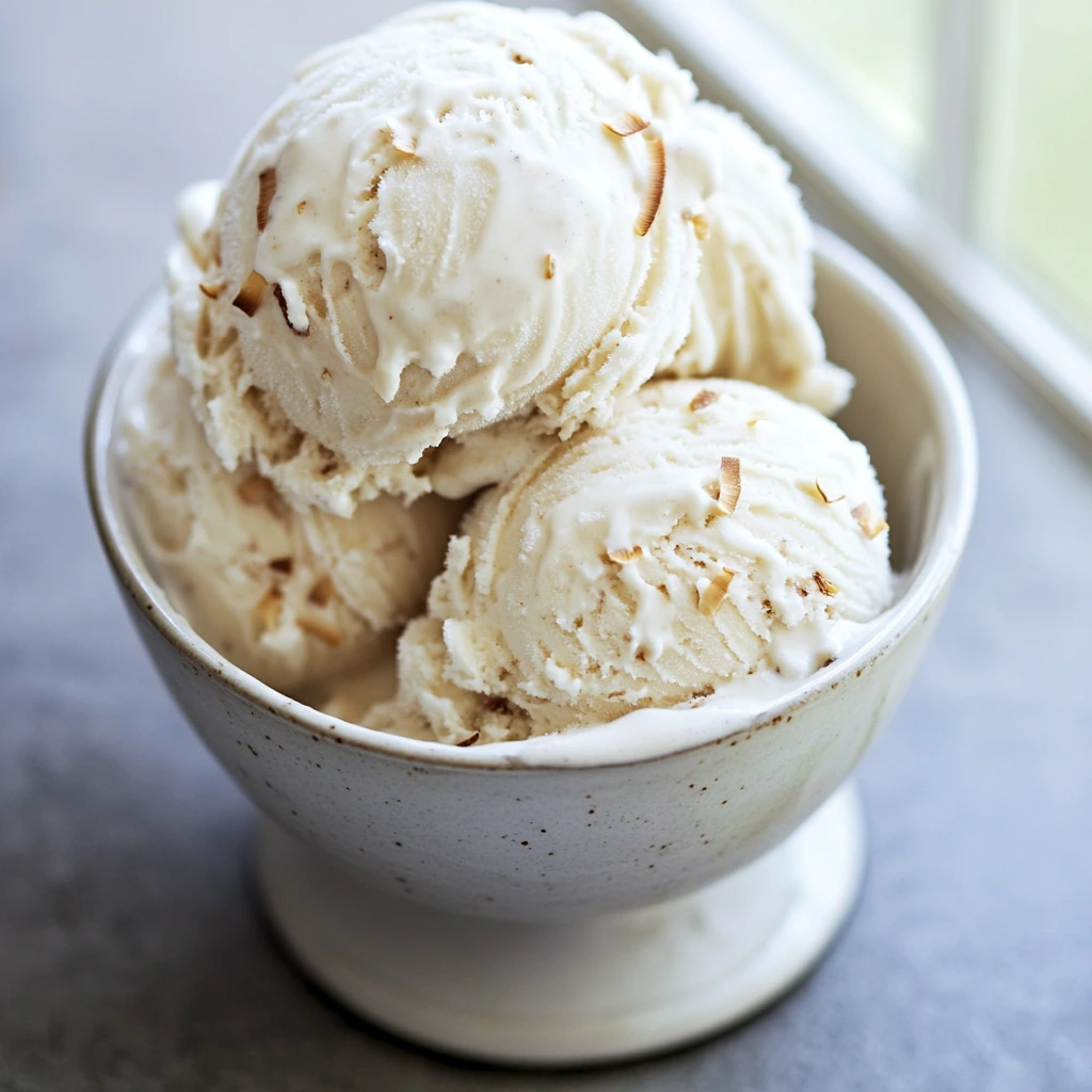 Coconut Milk Ice Cream
