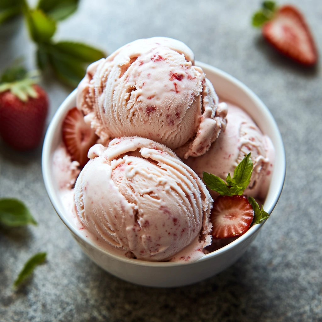 Strawberry Ice Cream