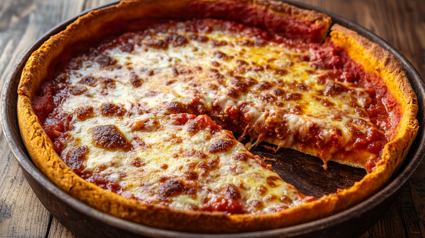 Chicago Deep Dish Pizza Base