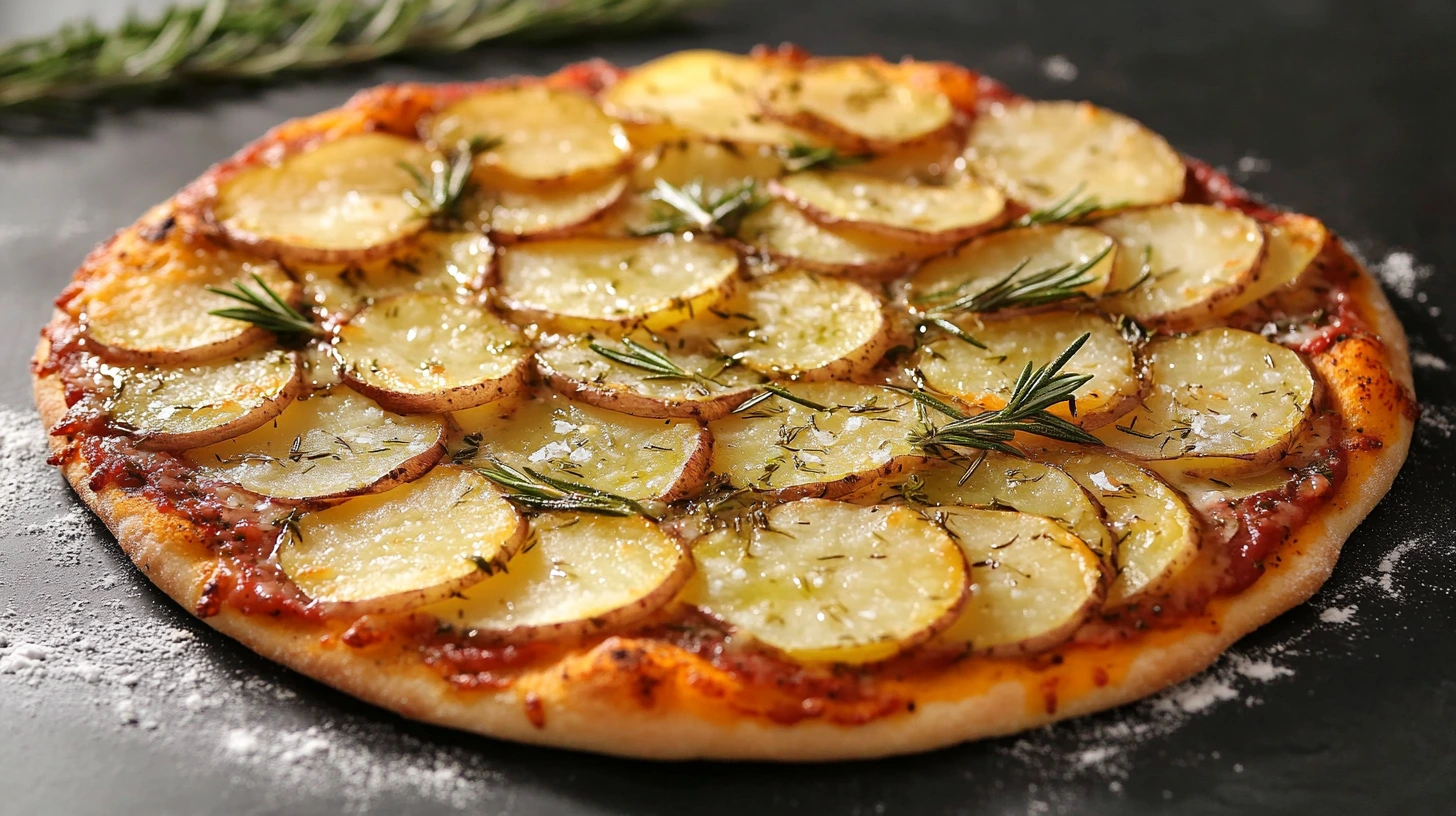 Potato Rosemary Pizza
