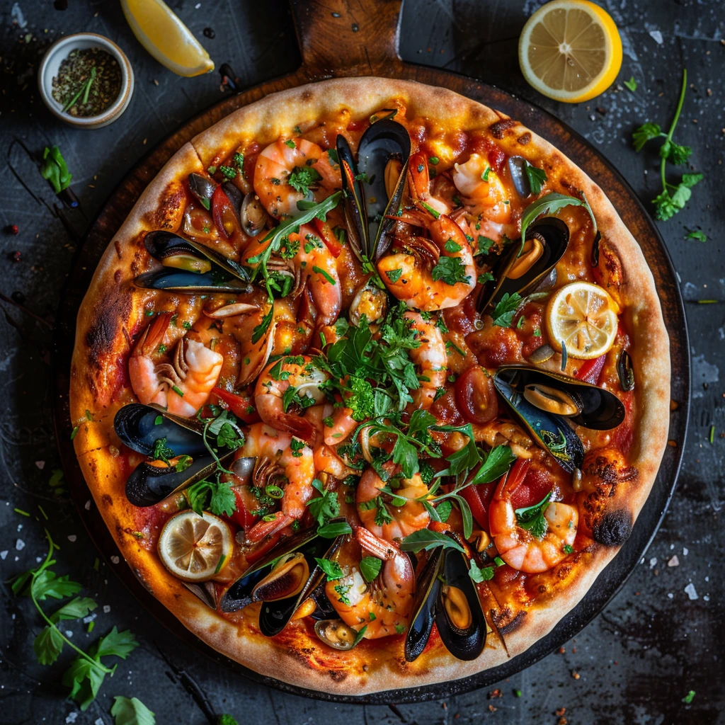 Seafood Pizza