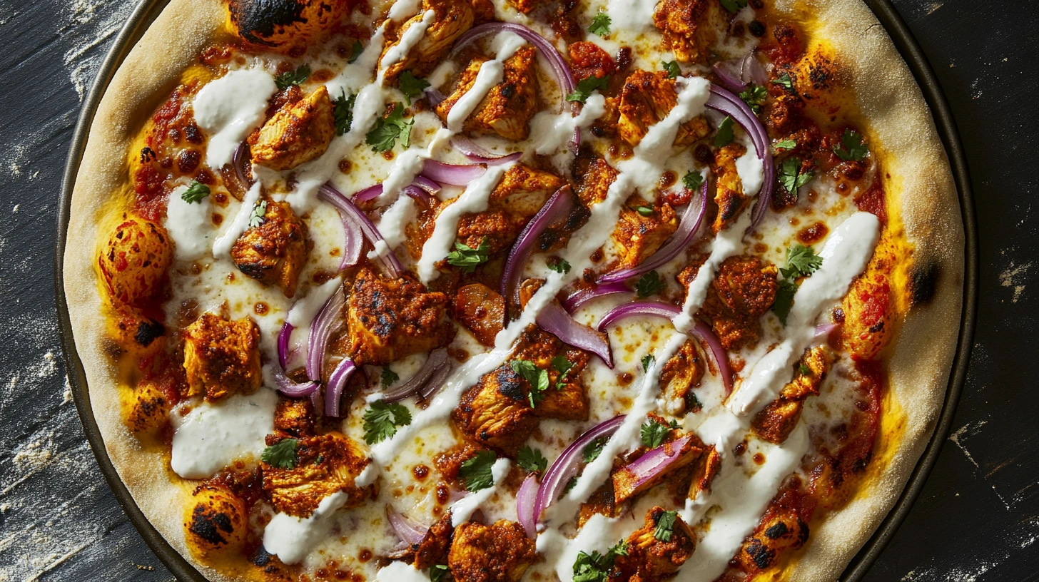 Tandoori Chicken Pizza