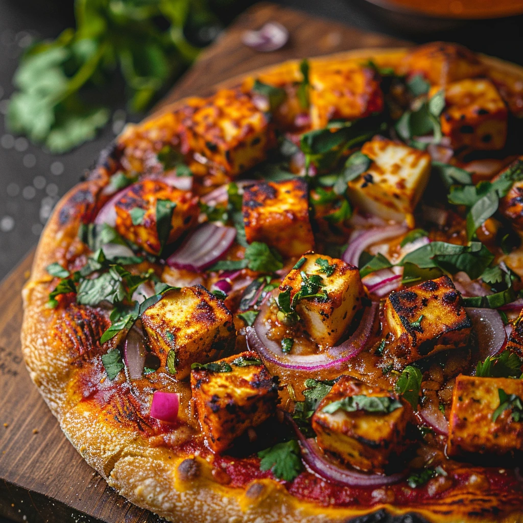 Tandoori Paneer Pizza
