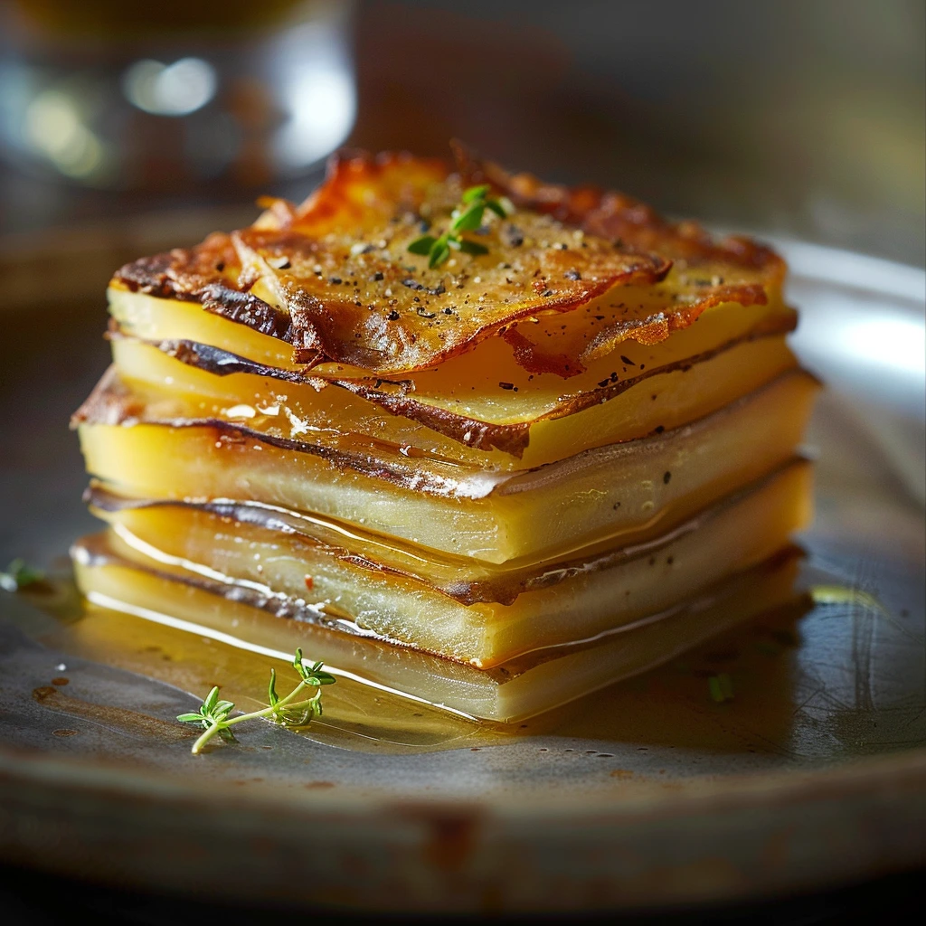 Crispy Potato Terrine