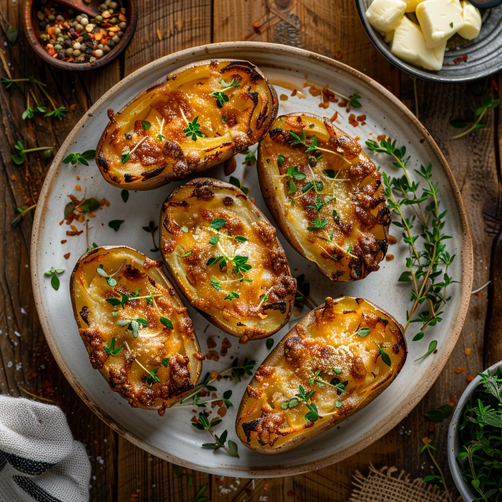 Jacket Potato Skins