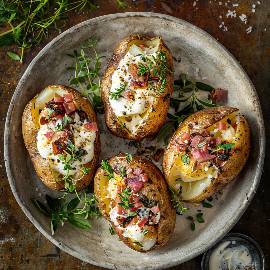 Loaded Jacket Potatoes