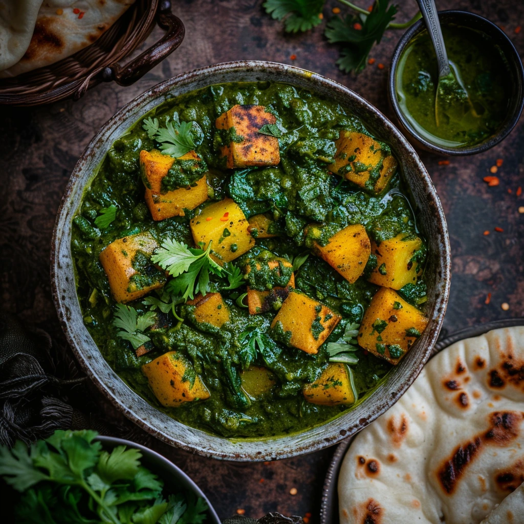 Saag Aloo
