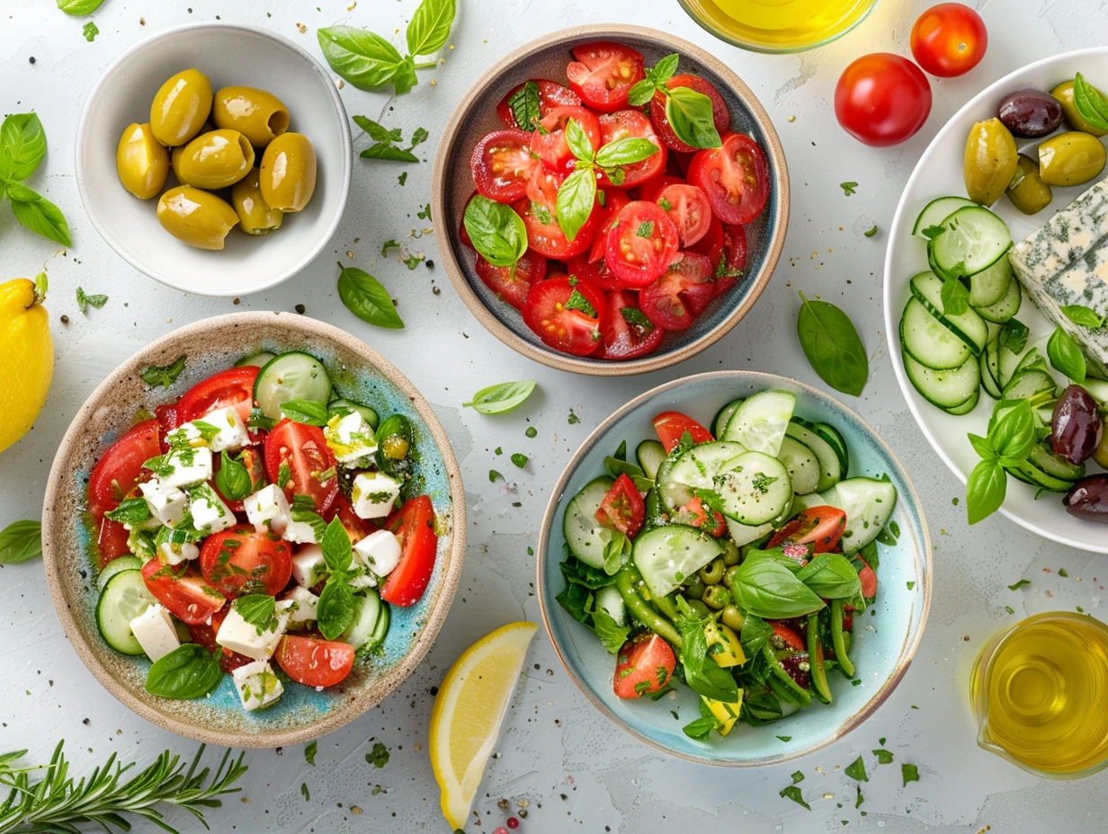 Fresh salads