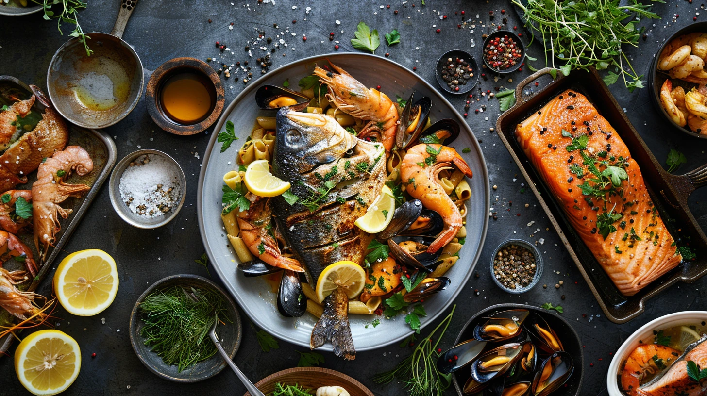 Seafood mains