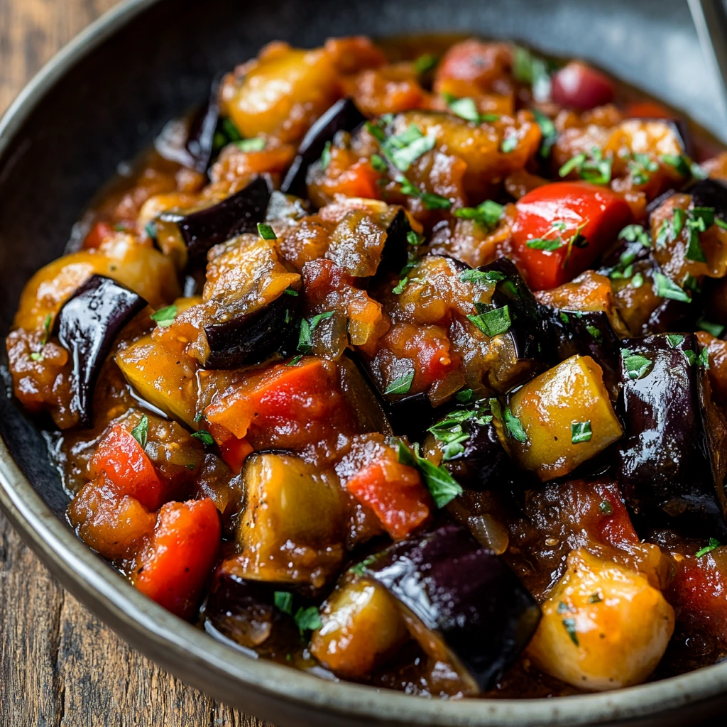 Aubergine Caponata