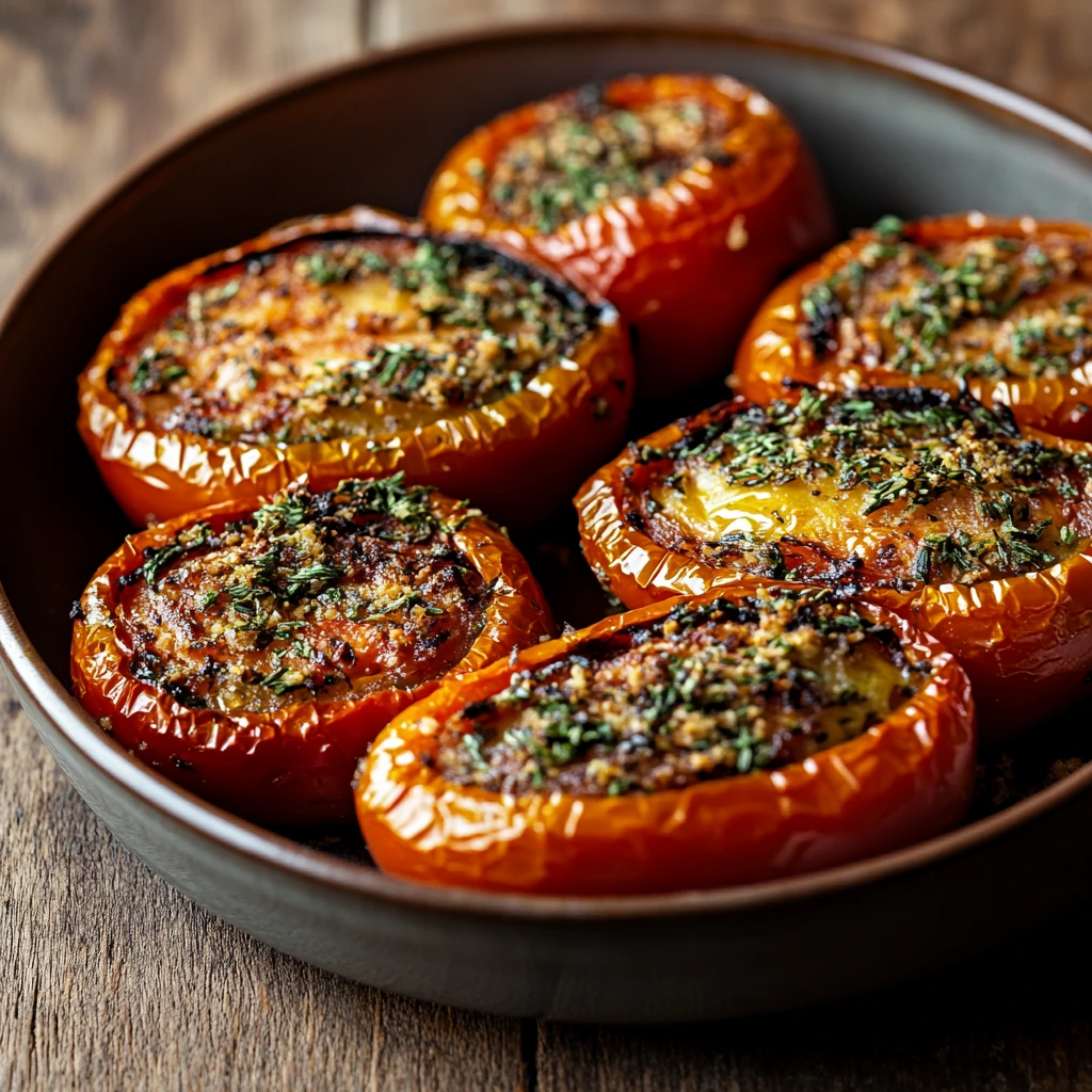 Baked Tomatoes with Herb Crumbs