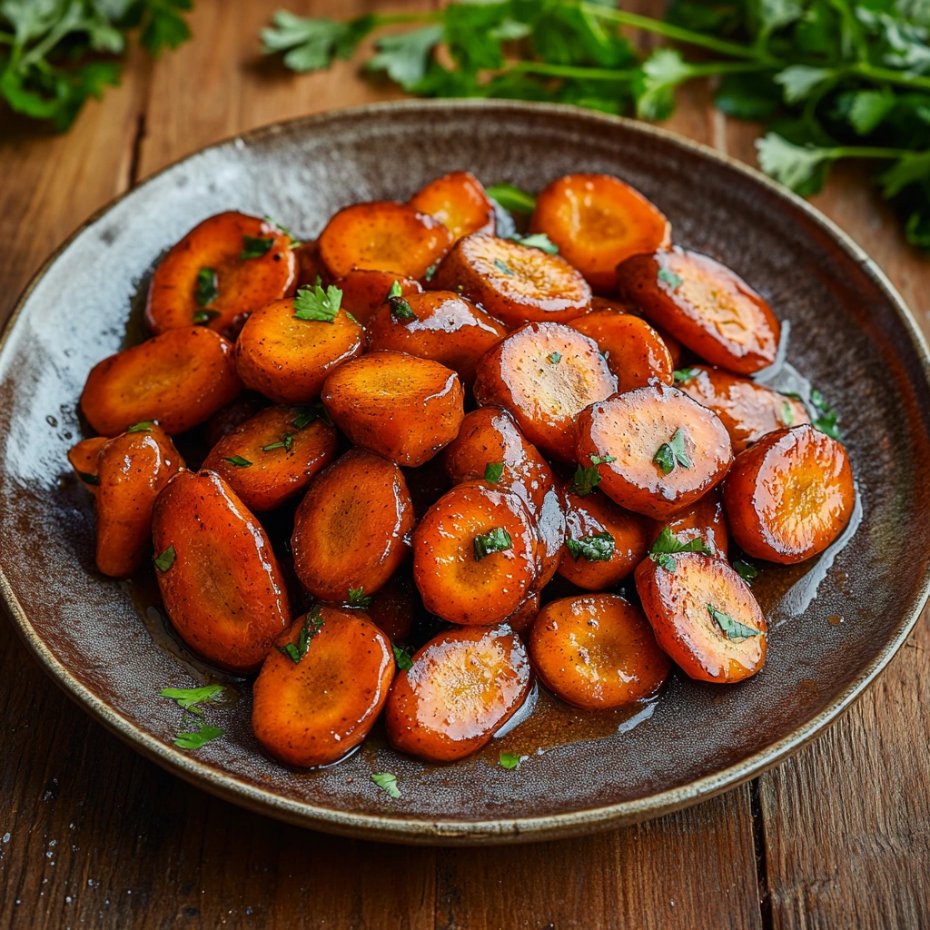 Ginger Glazed Carrots