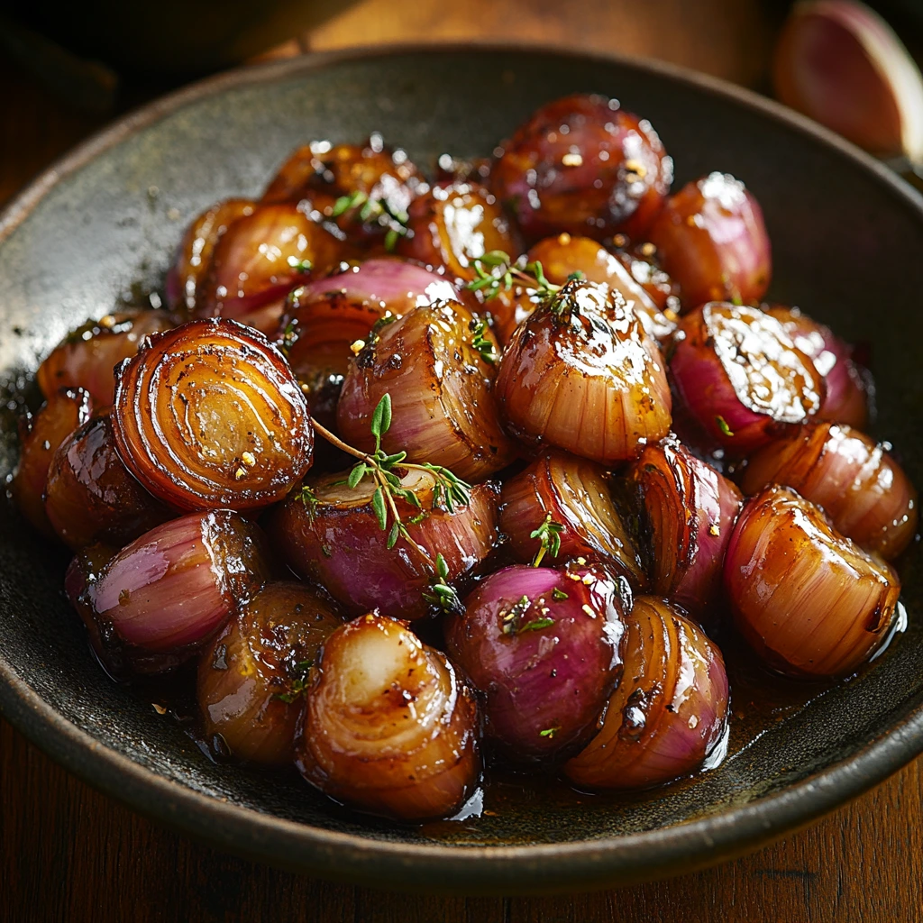 Glazed Shallots with Thyme