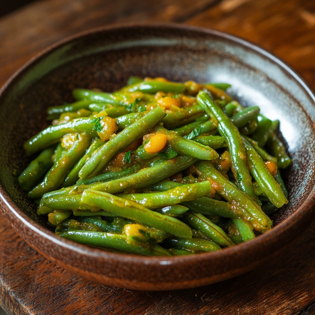 Green Beans Amandine