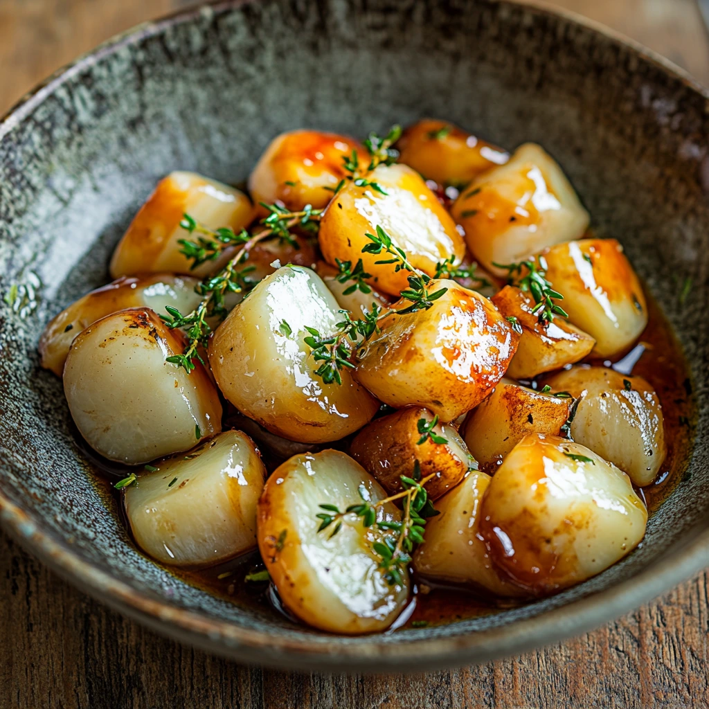 Roasted Radishes with Herb Butter