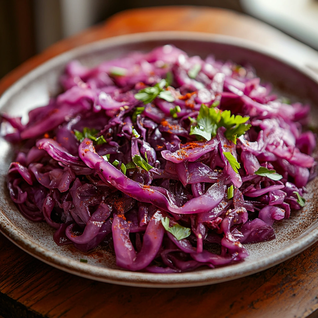 Spiced Red Cabbage
